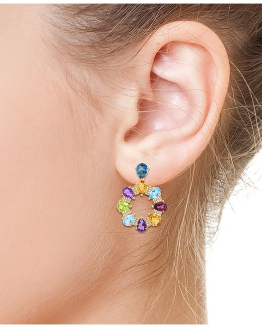 Effy Metallic Effy Multi-gemstone (13 Ct. T.w.