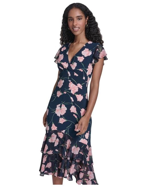 tommy hilfiger midi dress Buy Mock Neck Pleated Low Cut Tommy Hilfiger Midi dress -