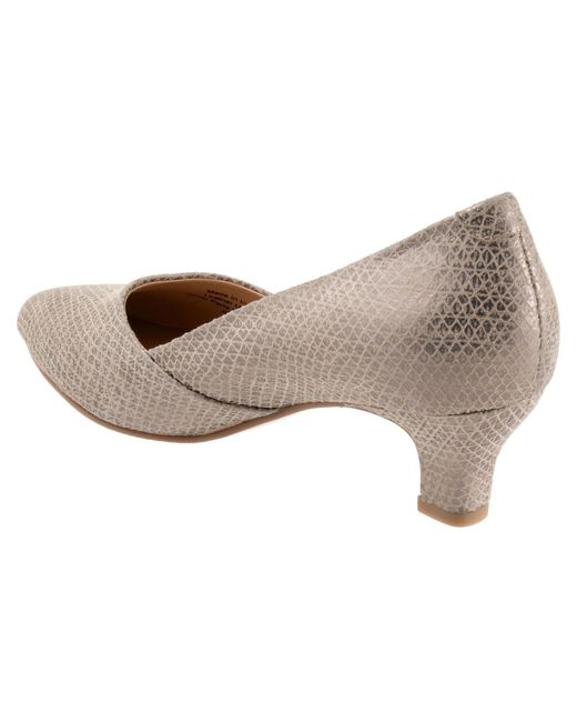Trotters White Kylie Pump
