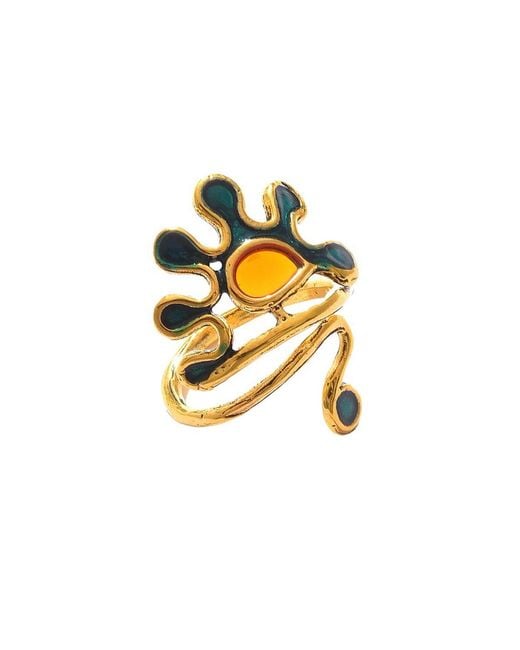 SOH Metallic Sun Finger Ring