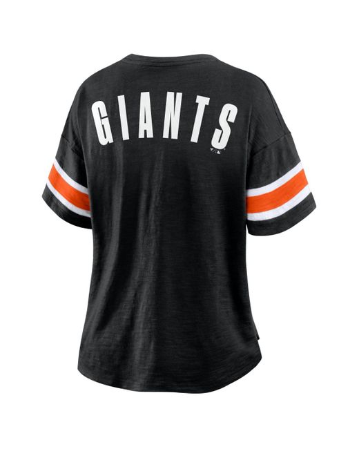 Fanatics Black San Francisco Giants Curl Route T-shirt