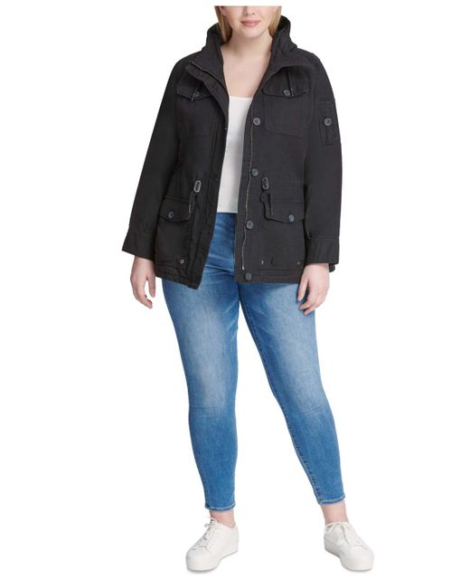 levi's plus size utility jacket