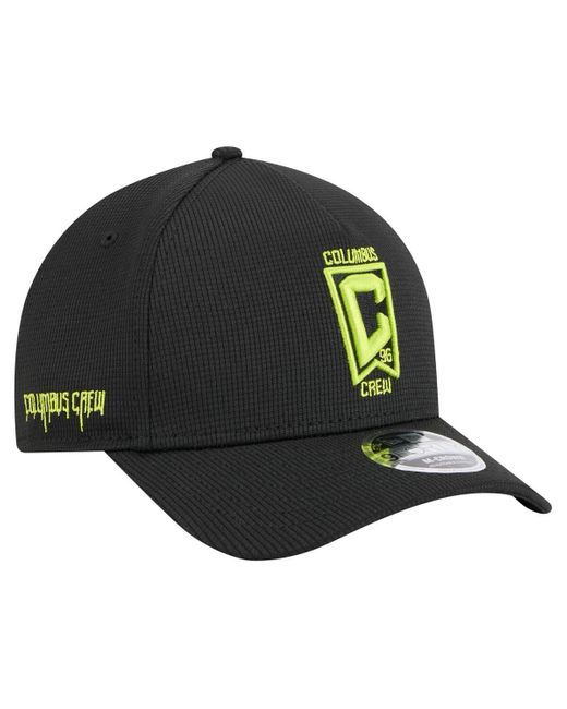 KTZ Black Columbus Crew 2025 Jersey Hook 9forty M-crown Adjustable Hat for men