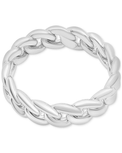 Audrey by Aurate Metallic Chain Link Statement Ring