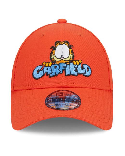 KTZ Orange Garfield 9forty Adjustable Hat for men