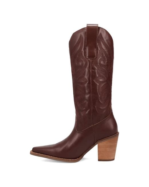 Dingo Brown Hensley Leather Boot