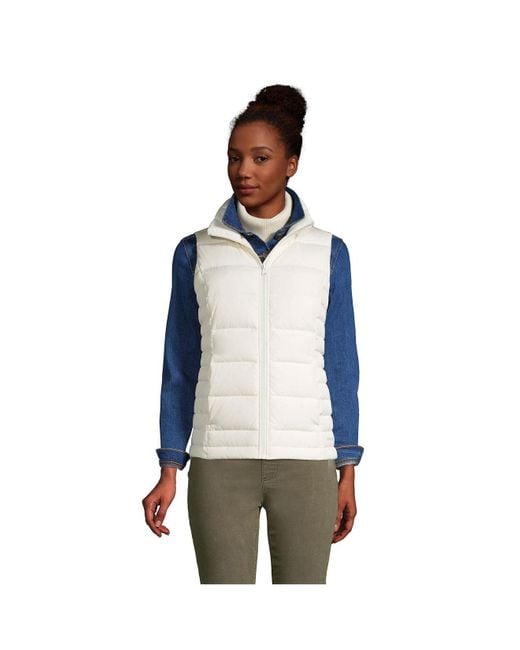 petite puffer vest