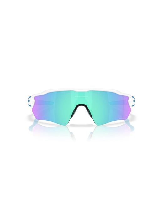 Oakley Blue Rectangle Sunglasses for men