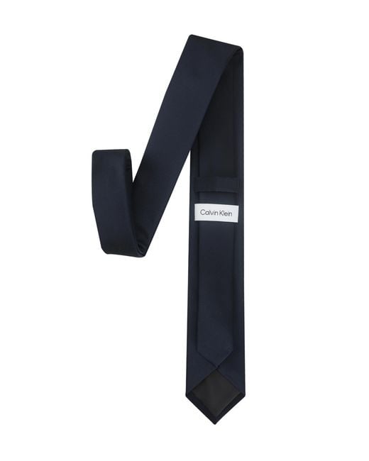 Calvin Klein Blue Unison Solid Tie for men