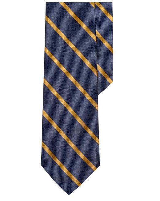 Polo Ralph Lauren Blue Striped Silk Tie for men