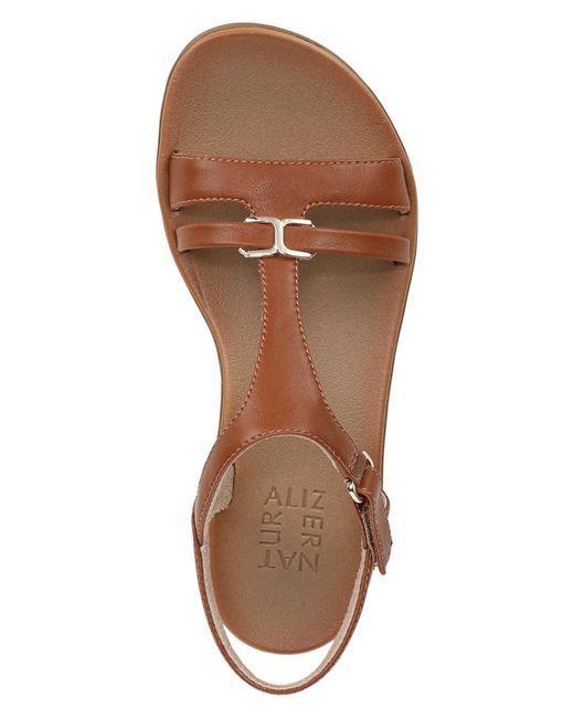 Naturalizer Brown Sofia Strappy Sandals
