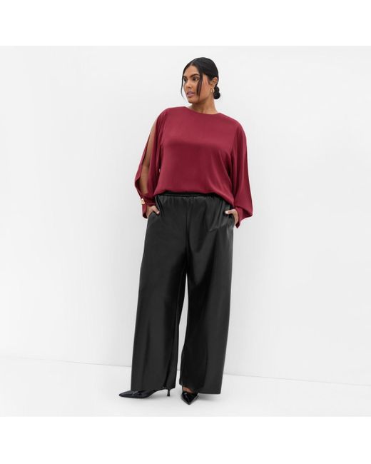 City Chic Red Katie Shirt