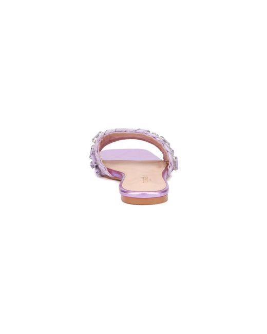 TORGEIS Purple Miya Slide Sandals
