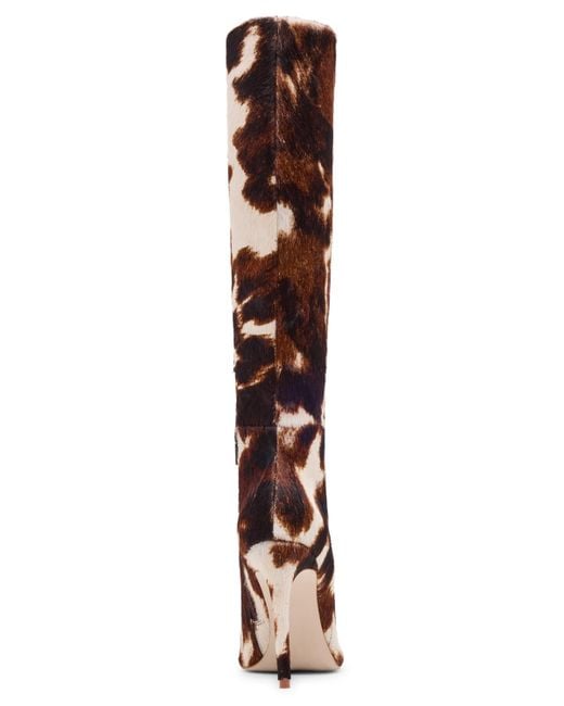 Steve Madden Brown Nitro-c Knee-high Stiletto Dress Boots