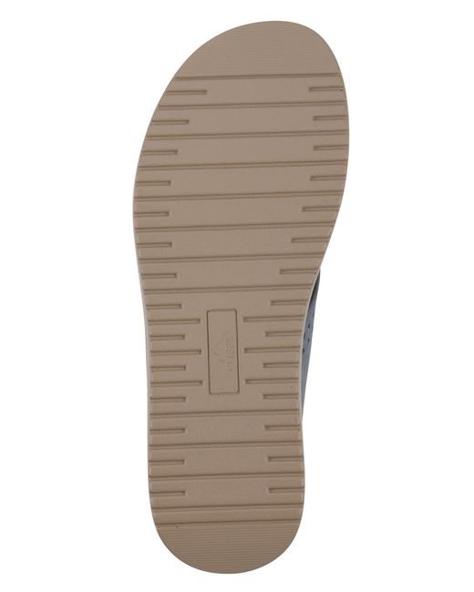 White Mountain Blue Haniya Flatform Sandals