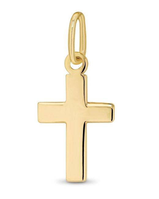 DEVATA Metallic Cross Pendant