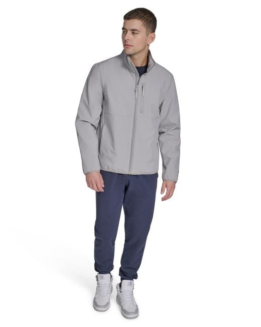 Champion Gray Lightweight Sport Shell Jacket for men