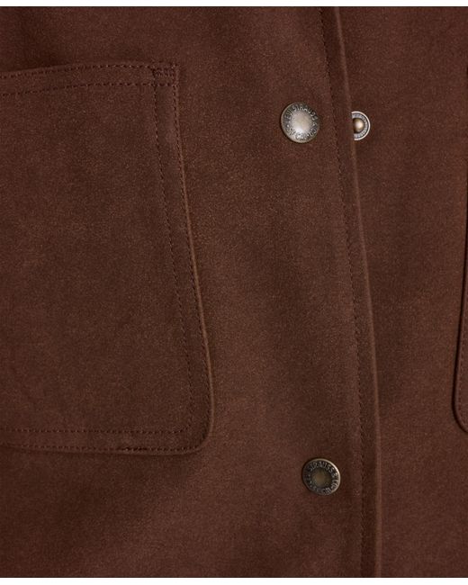 Levi's Brown Laydown Collar Coat
