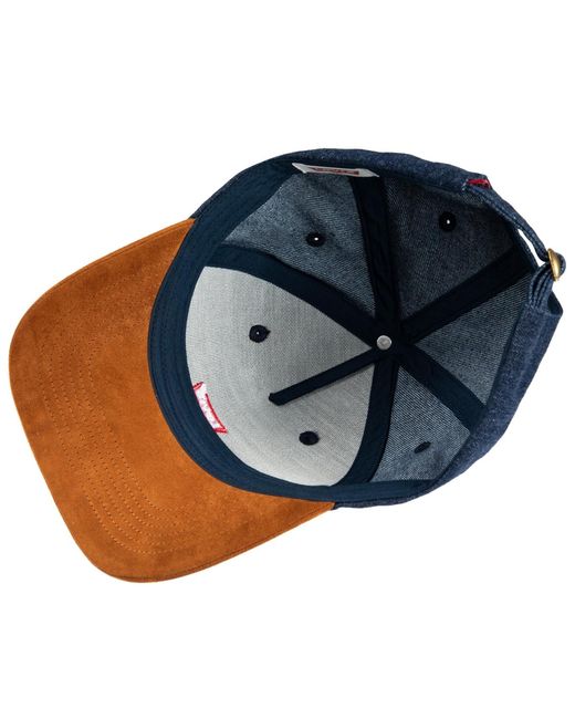 Levi's Blue Essential Baseball Hat for men