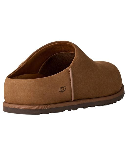 Ugg Brown Otzo Round Toe Clogs