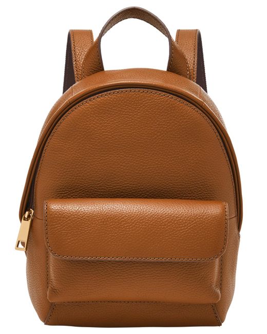 Fossil Brown Blaire Mini Backpack