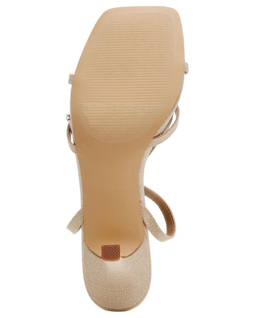 Dolce Vita Metallic Zidane Ankle-strap Bow Dress Sandals