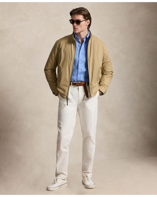Polo Ralph Lauren Classic Fit Linen Shirt in Blue for Men | Lyst
