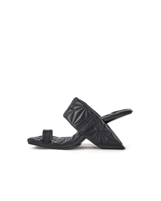 United Nude Gray Loop Toe Hi Puffy
