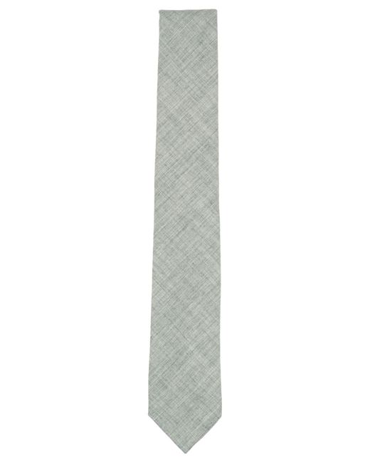 BarIII Gray Chambray Solid Tie for men