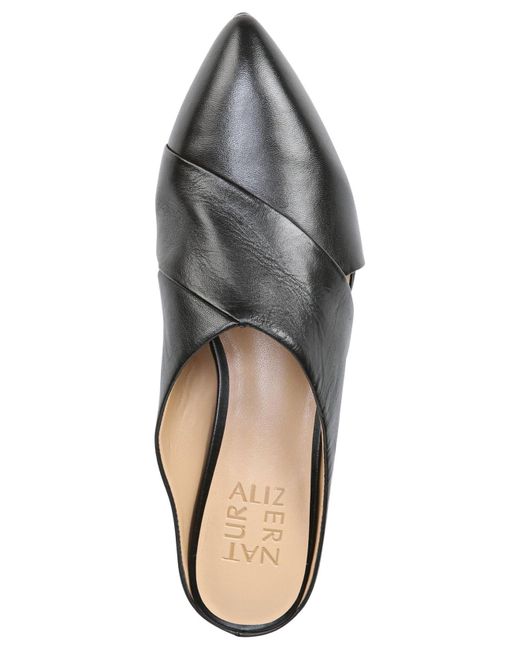 naturalizer black mules