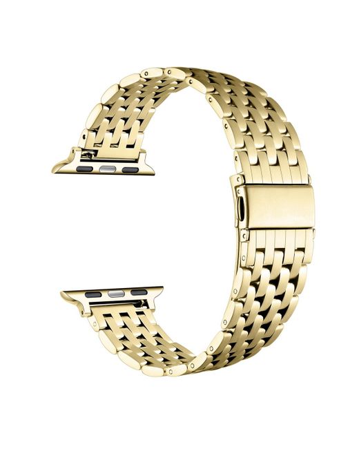 The Posh Tech Metallic Remy Stainless Steel Band For Apple Watch