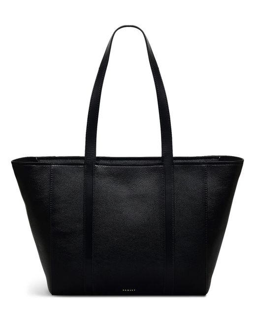 Radley Black Knightsbridge Road Large Zip Top Tote Bag