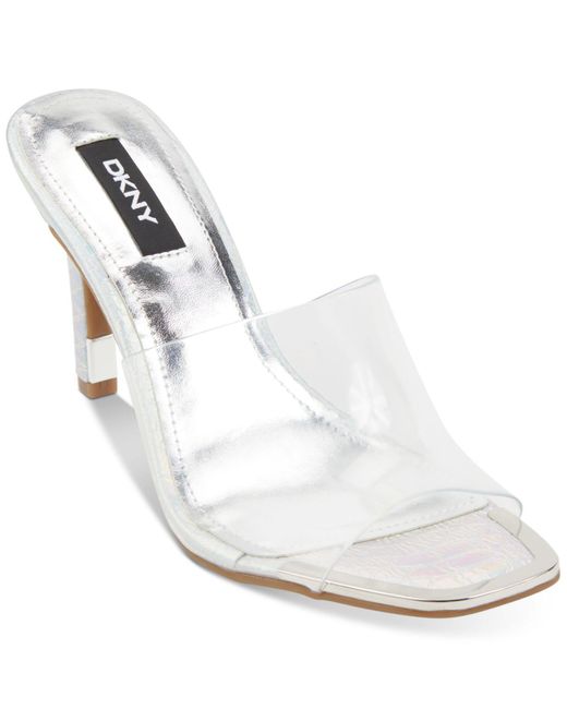 DKNY Leather Bronx Dress Sandals, Created For Macy's in White Lyst