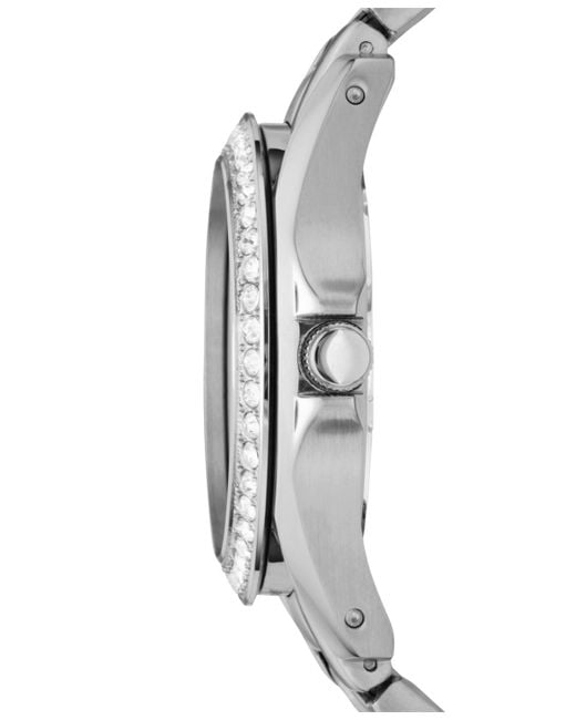 Fossil Metallic Riley Stainless Steel Bracelet Watch 38mm Es3202