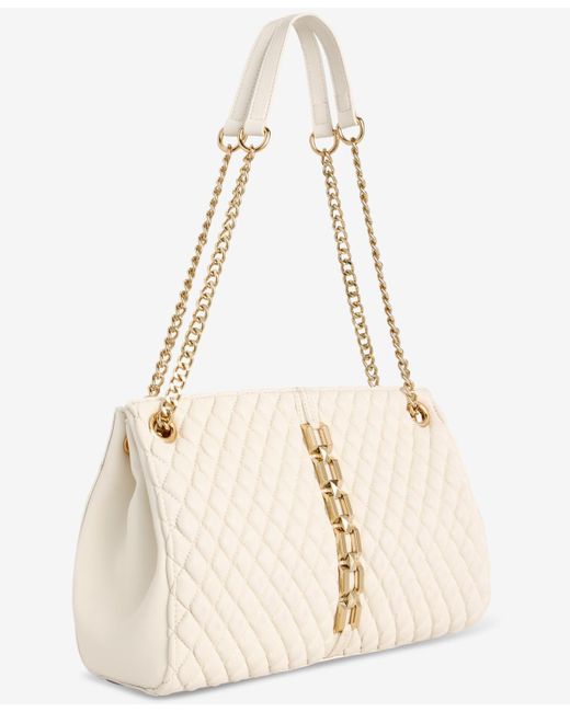 INC International Concepts Natural Harrper Aurora Quilted Shoulder Bag