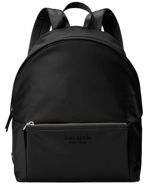Kate Spade Black The Nylon City Pack Large Backpack