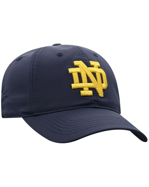 Top Of The World Blue Notre Dame Fighting Irish Victory Trainer Adjustable Hat for men