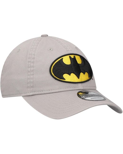 KTZ White Batman 9twenty Adjustable Hat for men