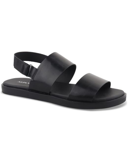 Alfani Black Paolo Strap Sandals for men