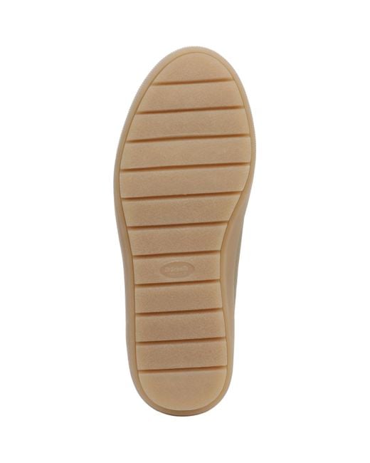 Dr. Scholls Blue Time Off Win Lace Up Platform Sneakers