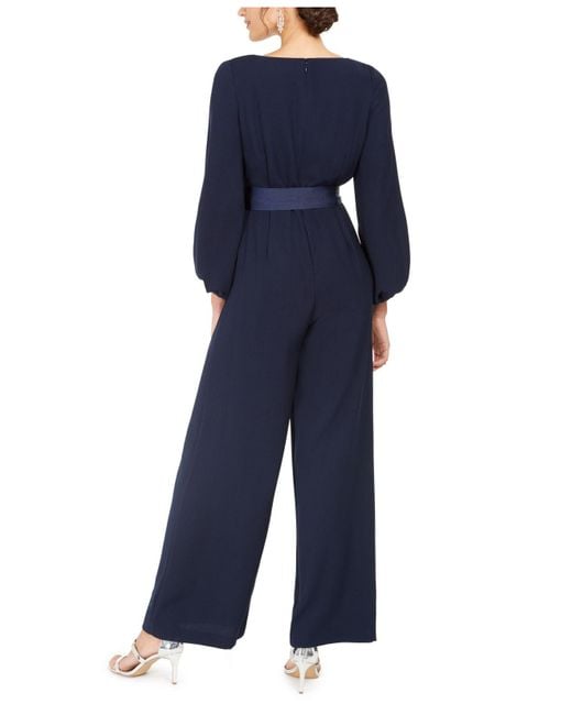 eliza j surplice jumpsuit