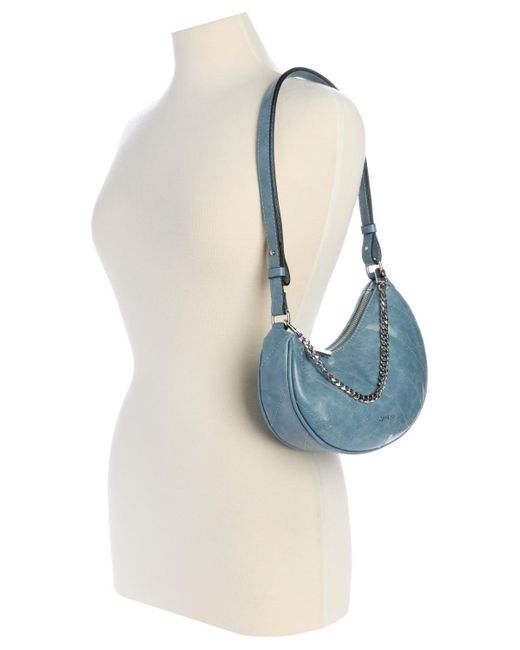 Guess Blue Amys Convertible Crossbody Bag