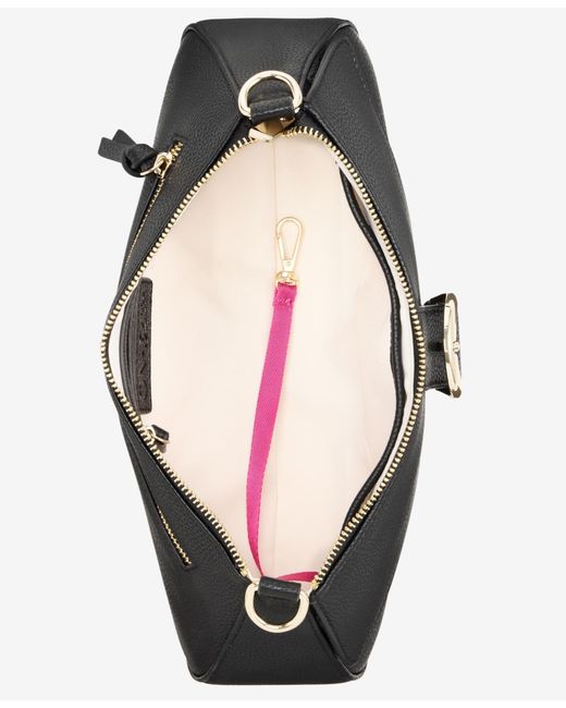On 34th Black Jynna Medium Solid Shoulder Bag