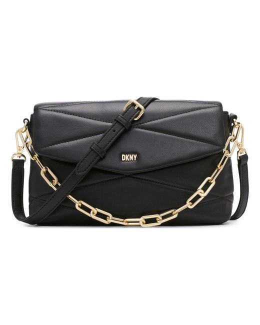 DKNY Eve Chain Shoulder Bag in Black Lyst