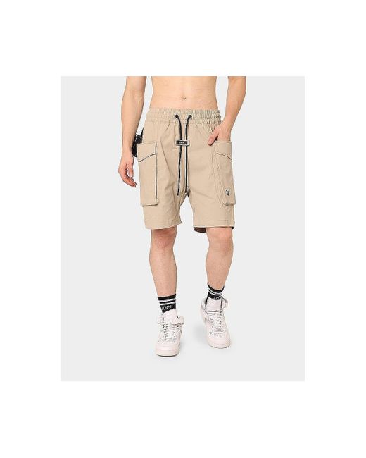 The Anti Order Natural Cleon Cargo Shorts for men