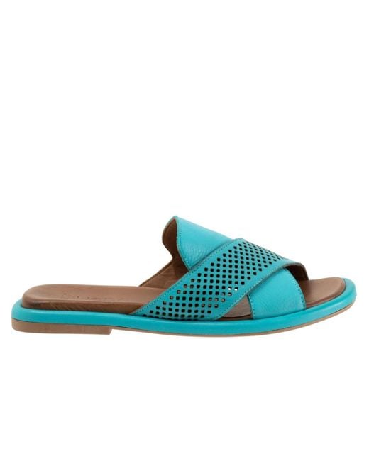 BUENO Blue Eddison Sandal