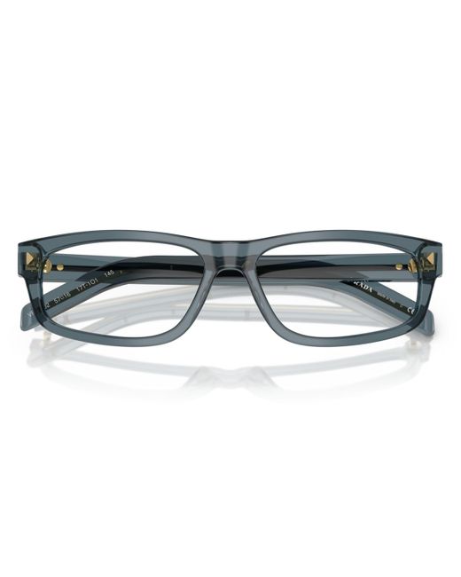 Prada Multicolor Rectangle Eyeglasses for men