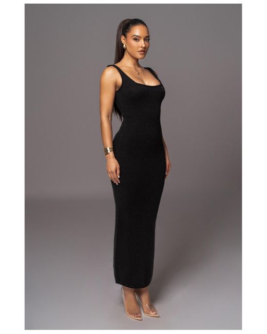 JLUXLABEL Gray Karolina Knit Maxi Dress