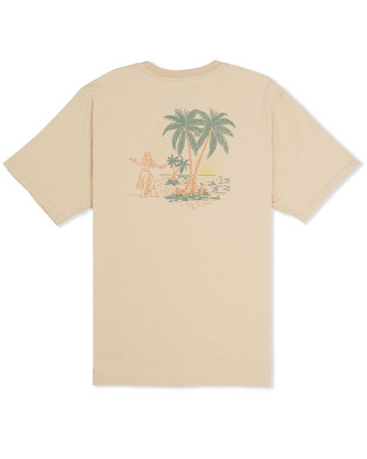 Hurley Natural Mahalo Short Sleeve T-shirt for men