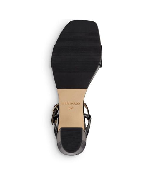 Bernardo Black Bernardo Canto Platform Sandal